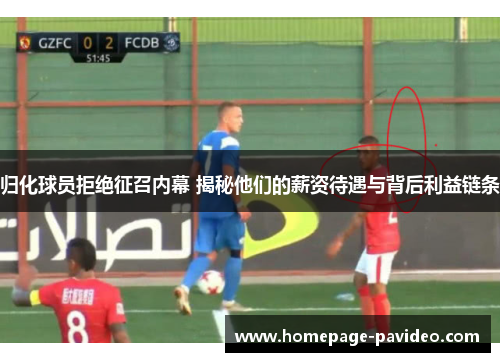 归化球员拒绝征召内幕 揭秘他们的薪资待遇与背后利益链条